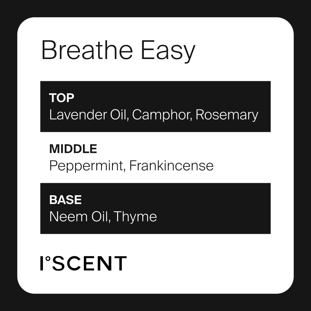 Breathe Easy Fragrance from iScent