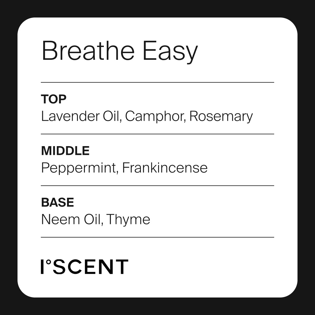 Breathe Easy Fragrance from iScent