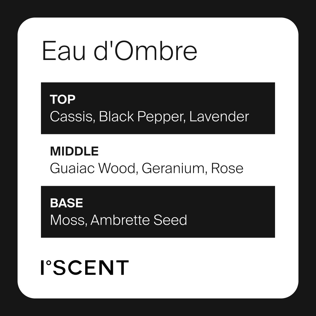 Eau d'Ombre Fragrance from iScent