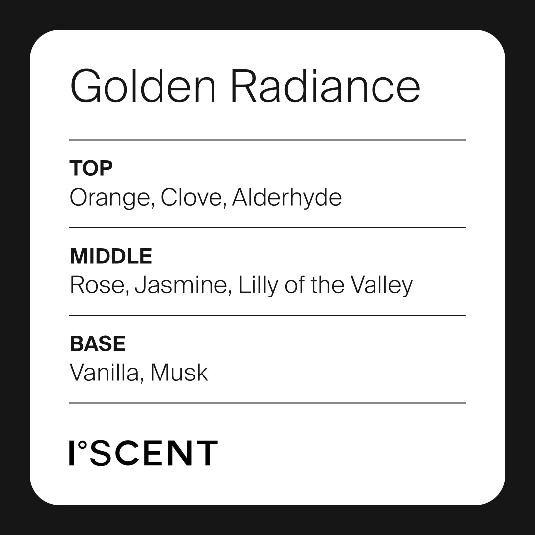 Golden Radiance Fragrance from iScent