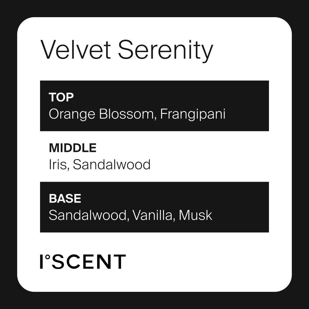 Velvet Serenity Fragrance from iScent